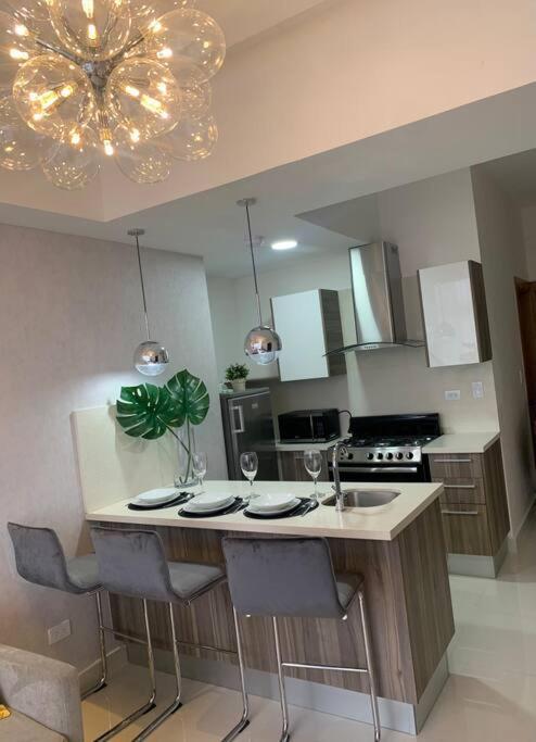 1Br Luxury Apartment Pool, Gym, Rooftop Santo Domingo Dış mekan fotoğraf